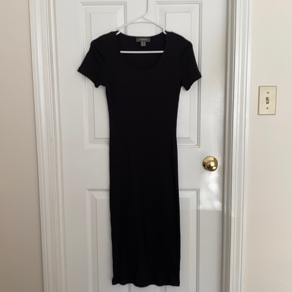 Long black dress